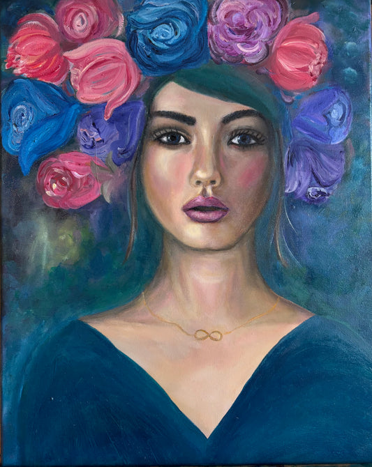 Life is Better with You original oil