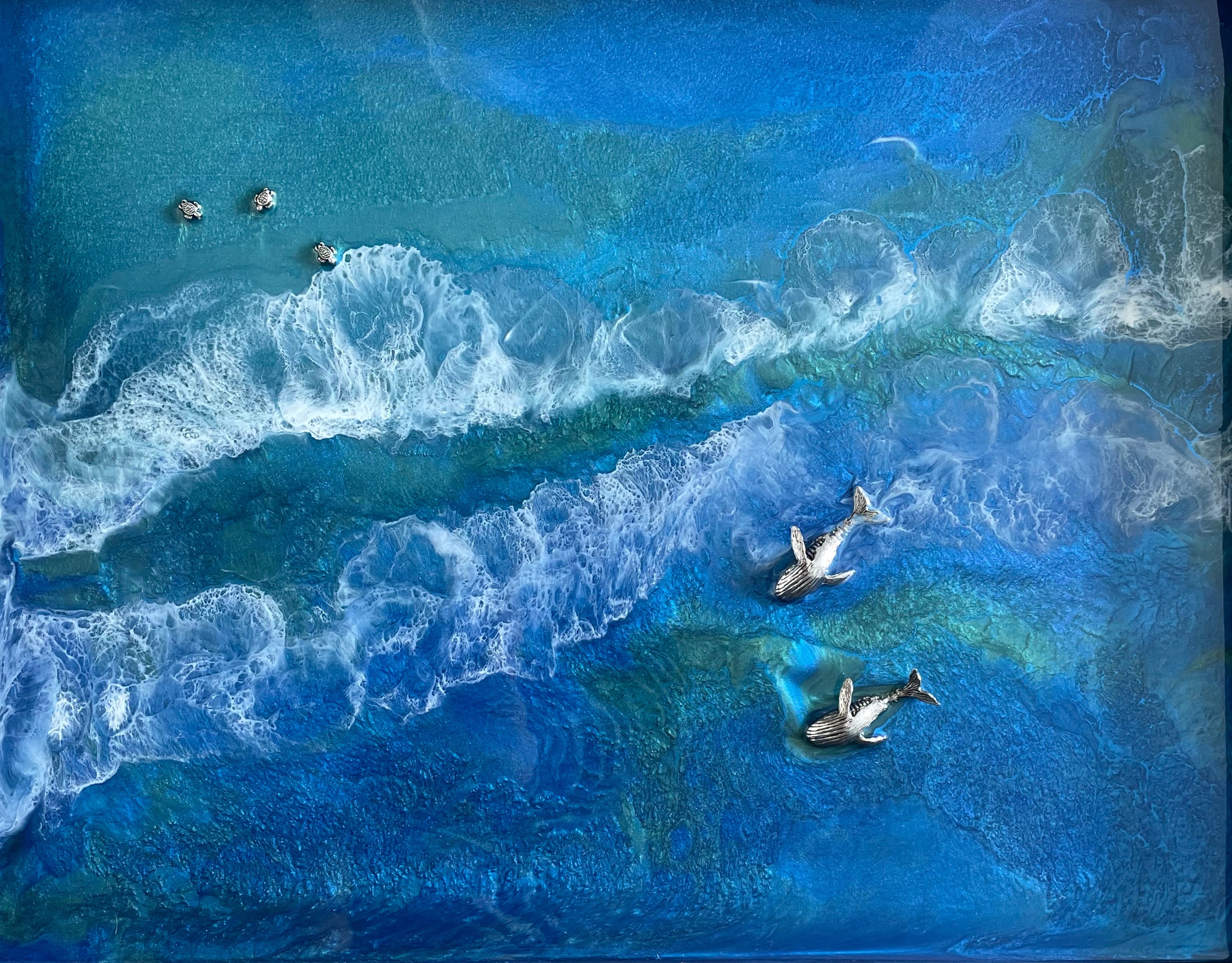 Turle Ocean Serving Board