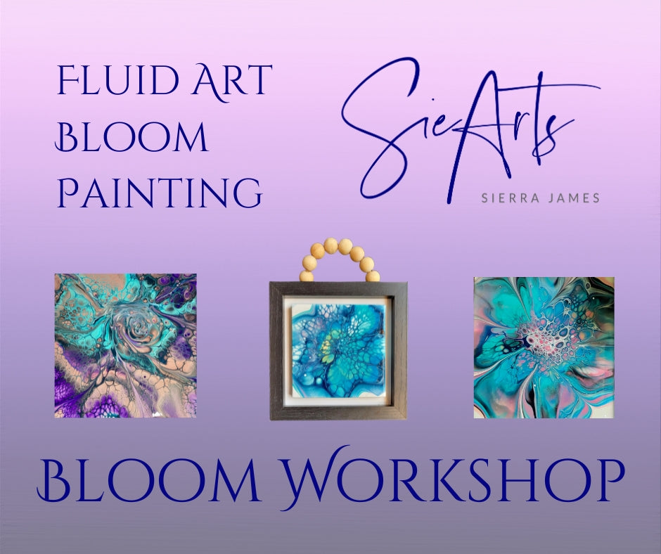 Fluid Art Bloom Workshop