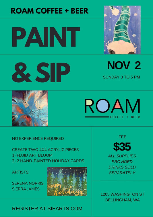 SieArts Paint and Sip @ Roam