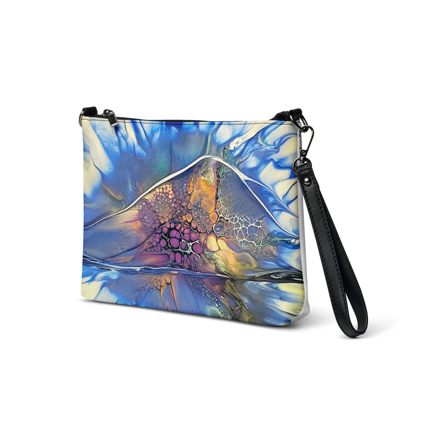 Mountain Fluid Art Crossbody bag