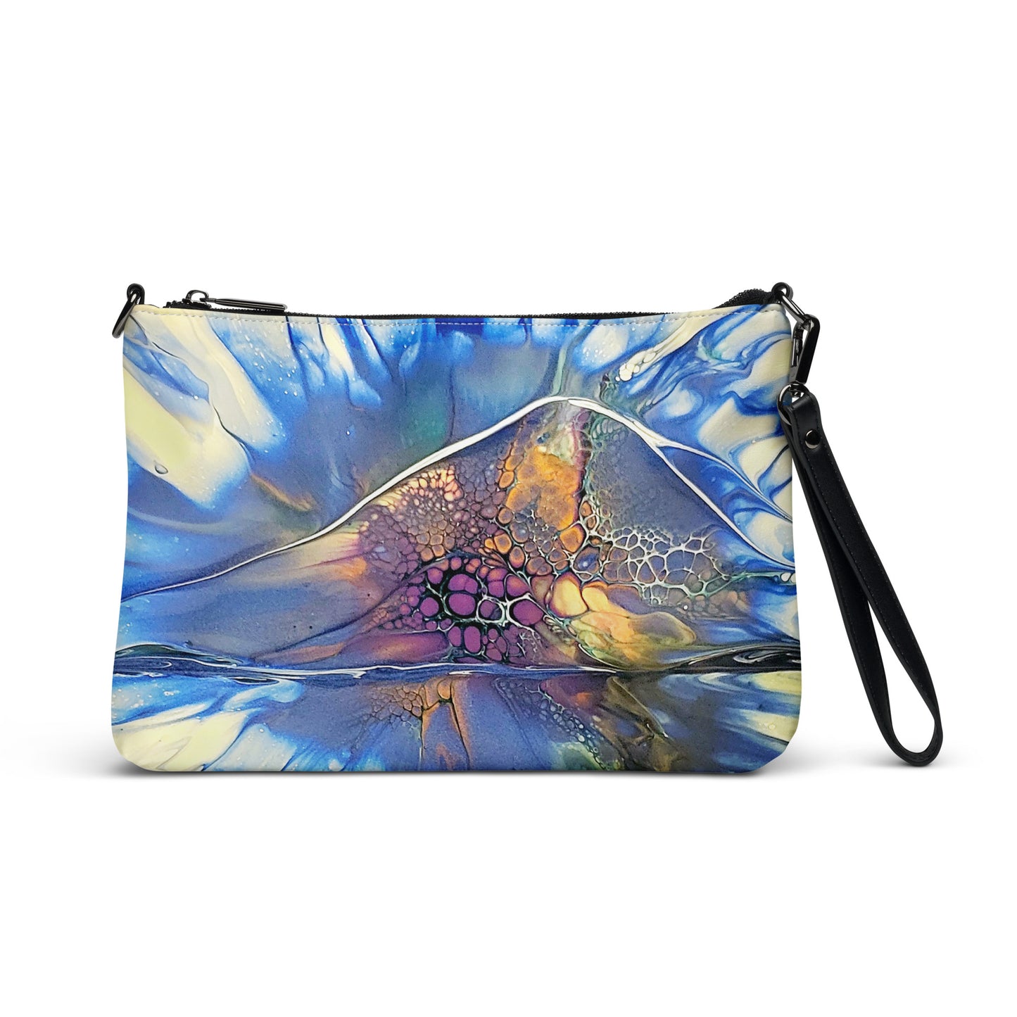 Mountain Fluid Art Crossbody bag