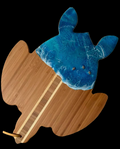Resin Turtle Cutting & Serving Board