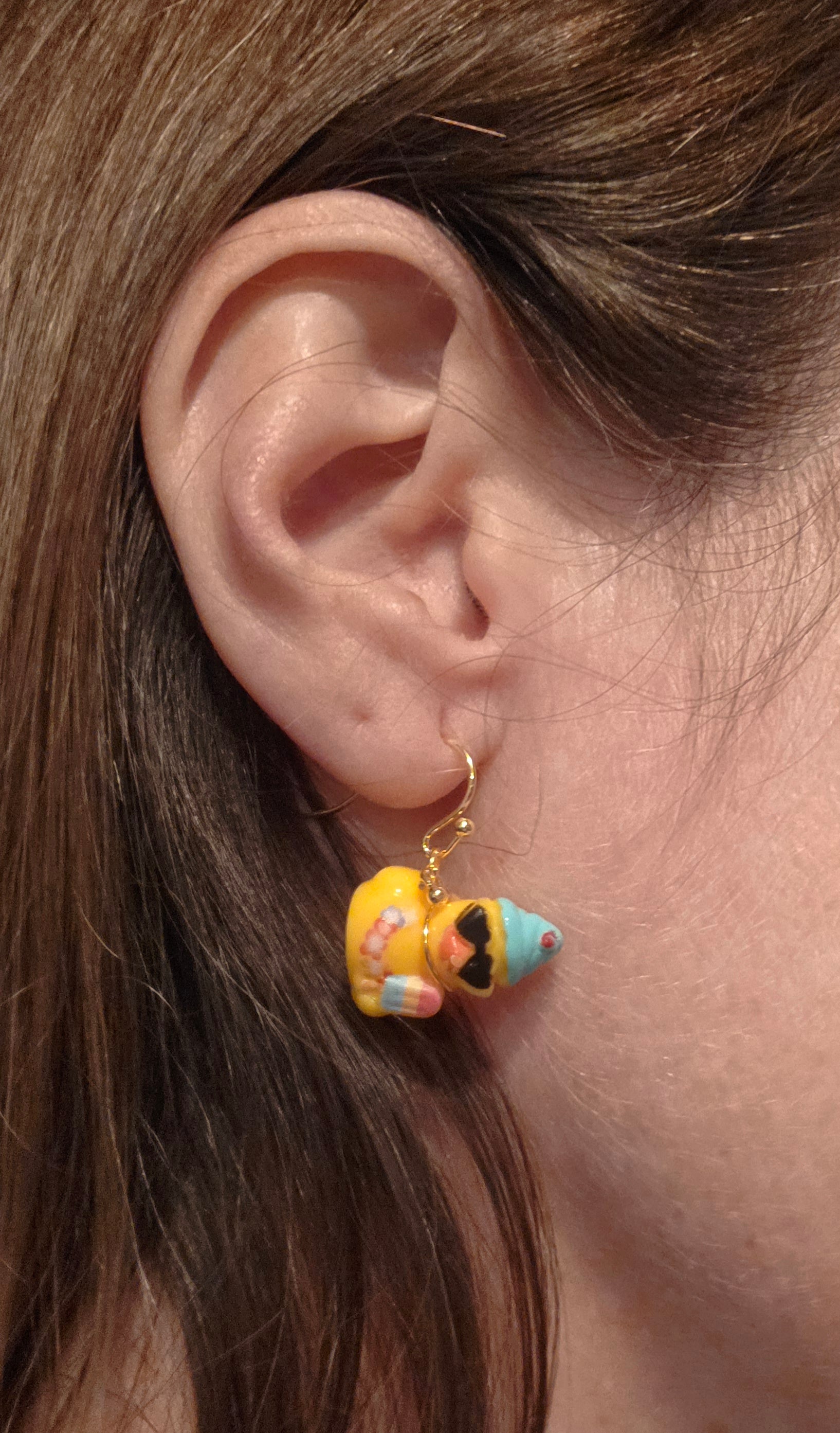 Popsicle Ducky Earrings