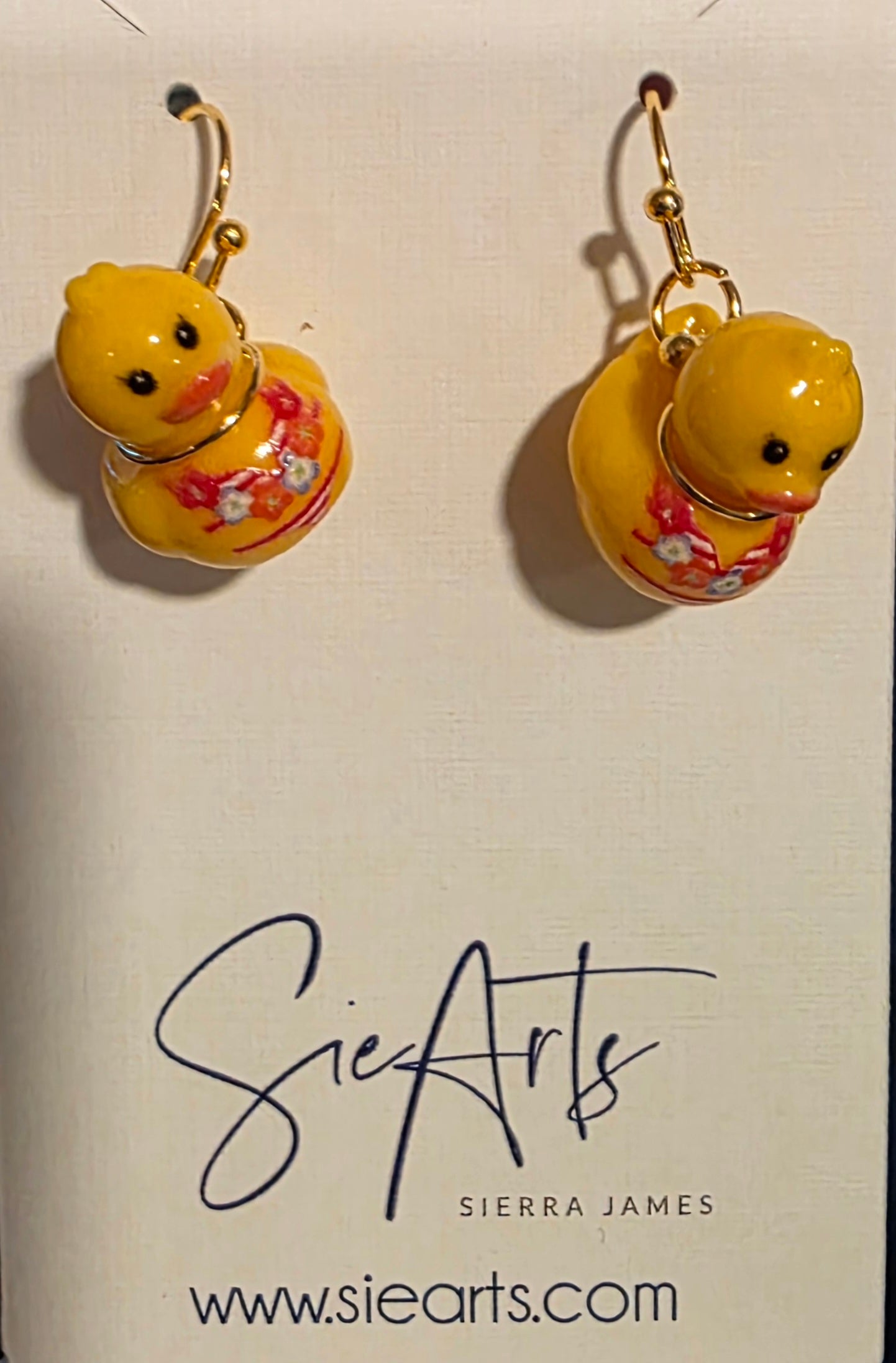 Bikini Ducky Earrings