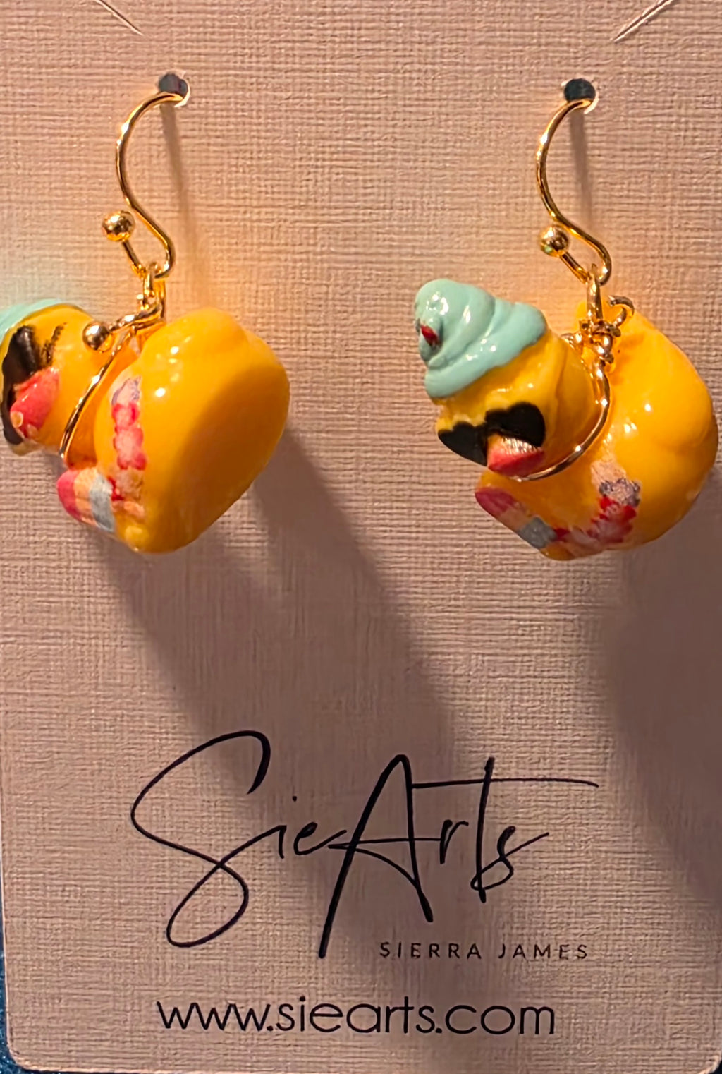 Popsicle Ducky Earrings